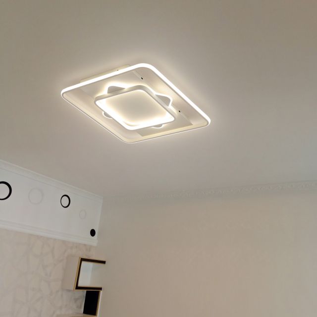 灯知己2020年新款灯具长方形客厅灯吸顶灯led北欧简约现代轻奢大气