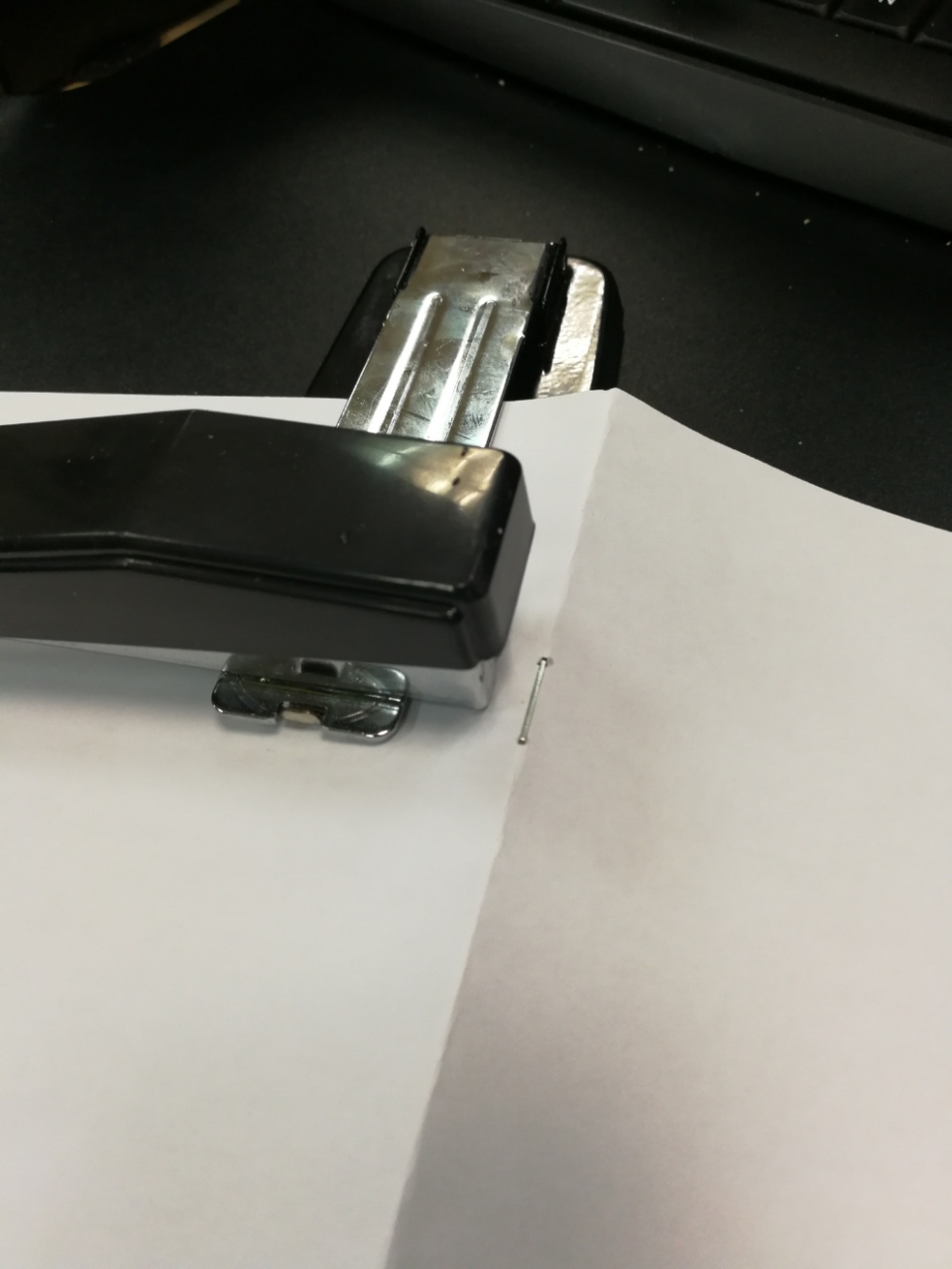 deli)0414旋转订书机中缝订书机360°旋转机头骑马钉订书器中缝装订机