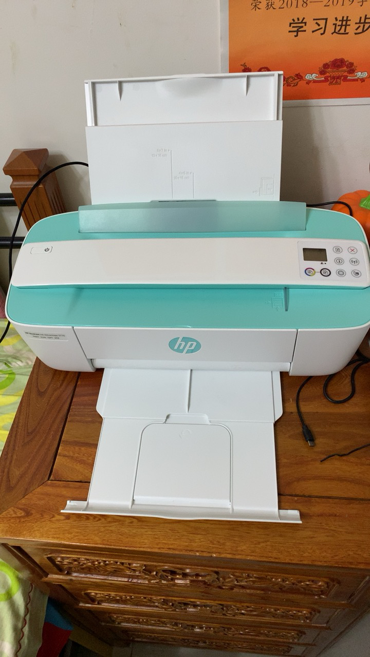 惠普(hp) dj3776 惠省系列彩色喷墨打印机家用迷你多功能打印机一体机