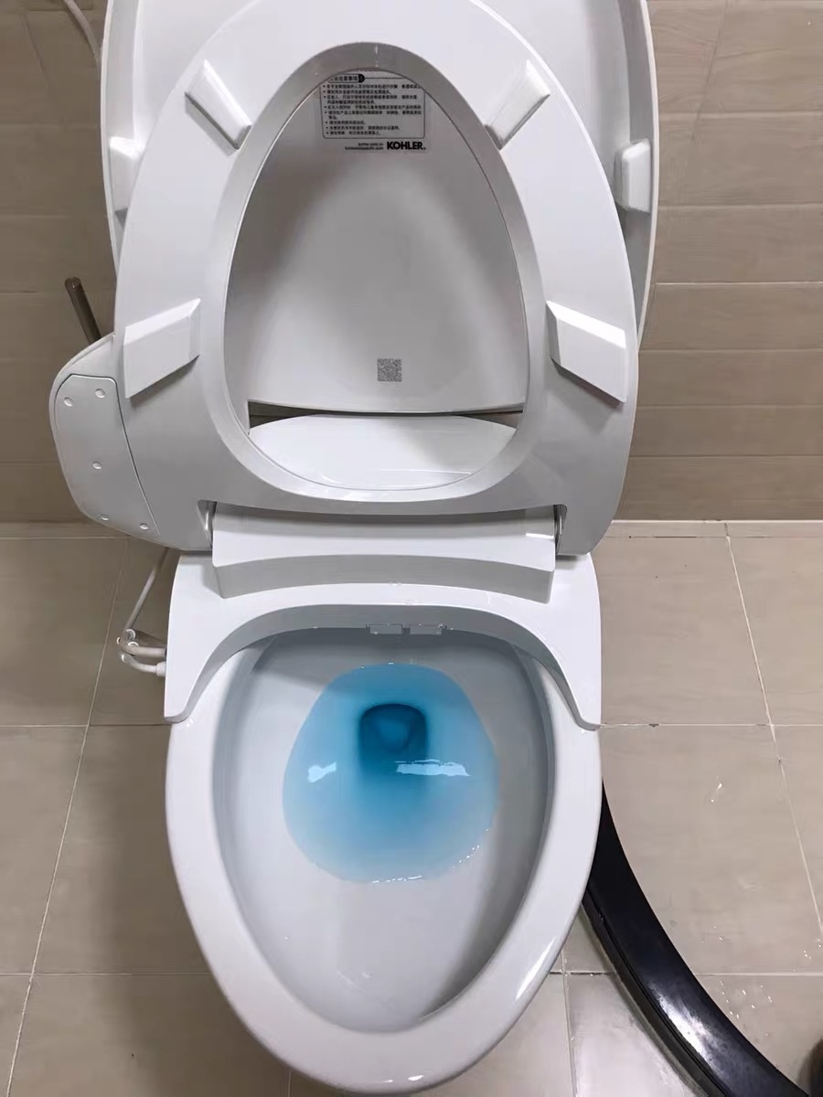 科勒(kohler)智能座便盖18649t智能马桶盖板女性洁身器缓冲卫洗丽冲洗