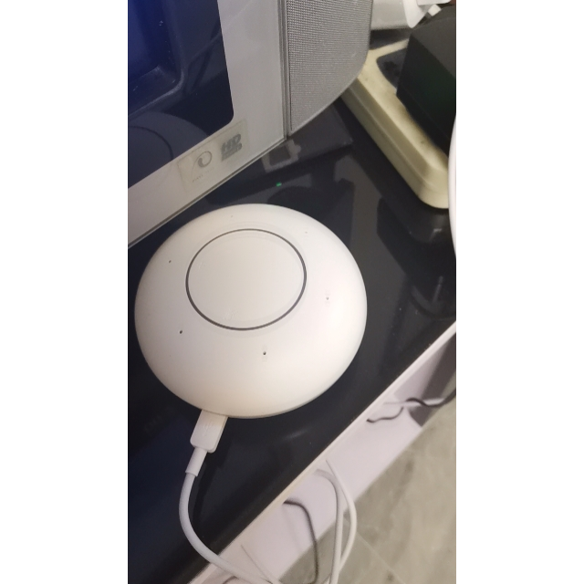 华为aimini智能音箱白色蓝牙音箱wifi语音人工智能音响迷你低音炮闹钟