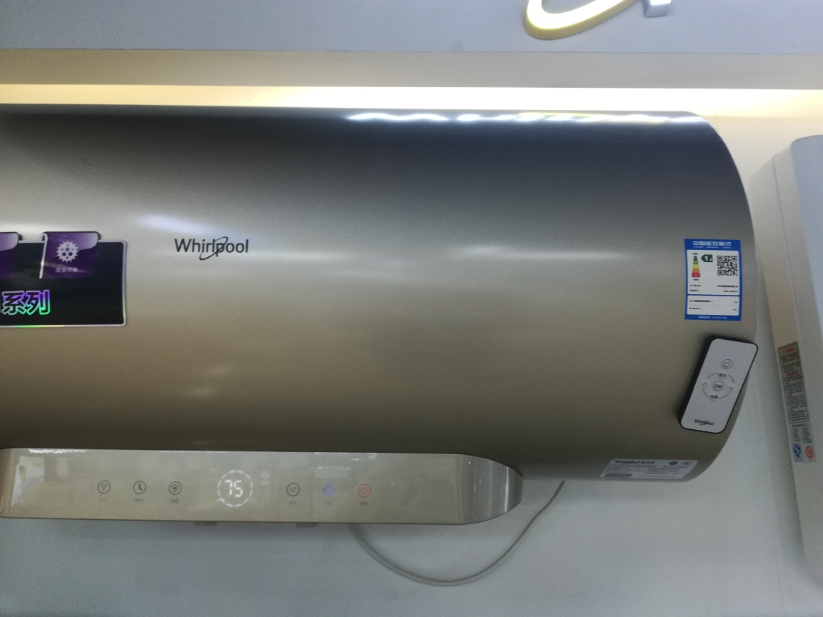 惠而浦(whirlpool)60升家用电热水器esh-60wa1 多重防护 3000w双核