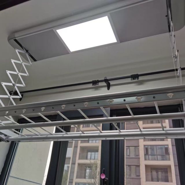 太太乐电动晾衣架升降横杆阳台智能遥控自动集成吊顶伸缩晒衣杆机家用