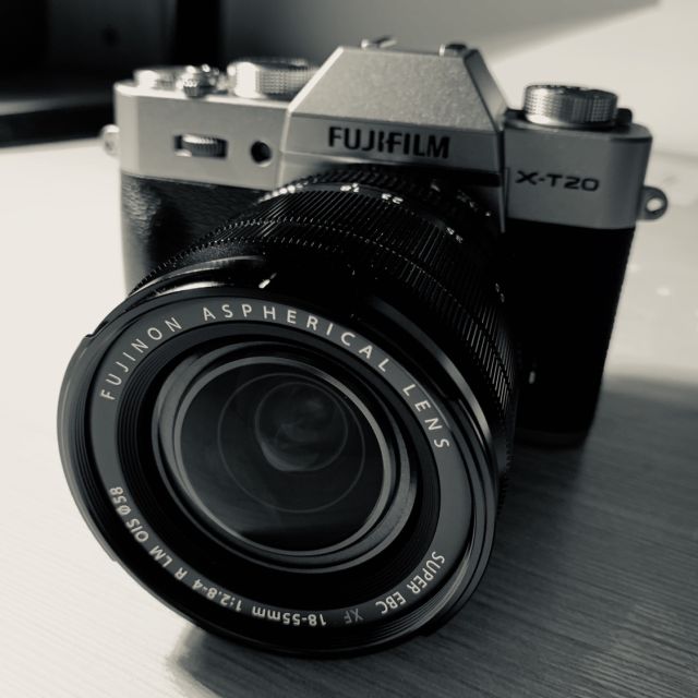 fujifilm富士xt20xt201855mm银富士微单无反vlog相机变焦套装2430万