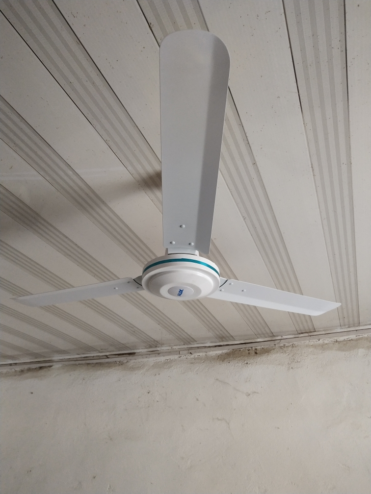 奥克斯吊扇家用客厅大风力铁叶工业吸顶48寸宿舍低噪大吊顶电风扇1200