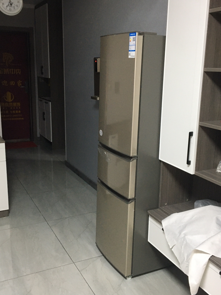 门冰箱软冷冻大冷藏冷冻节能静音家用三开门电冰箱bcd-218stps晒单图