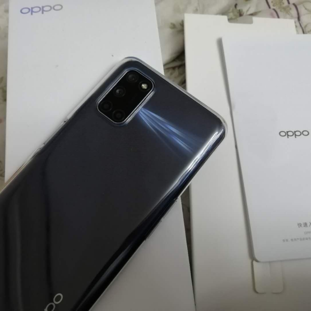 【送智能手环】oppo a52 8gb 128gb 黑 1200万星阵 ai 四摄双模 全