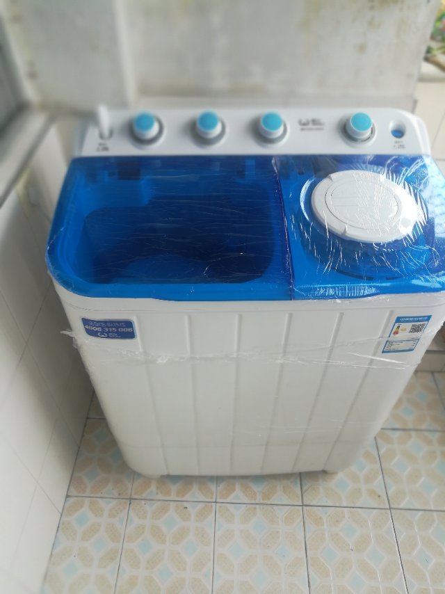 威力(weili)xpb90-9082s 9公斤半自动洗衣机 家用双缸 洗脱分离 旋钮