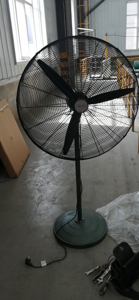 金羚牛角扇电风扇大功率工业扇工业落地扇摇头强力商用工厂车间用大