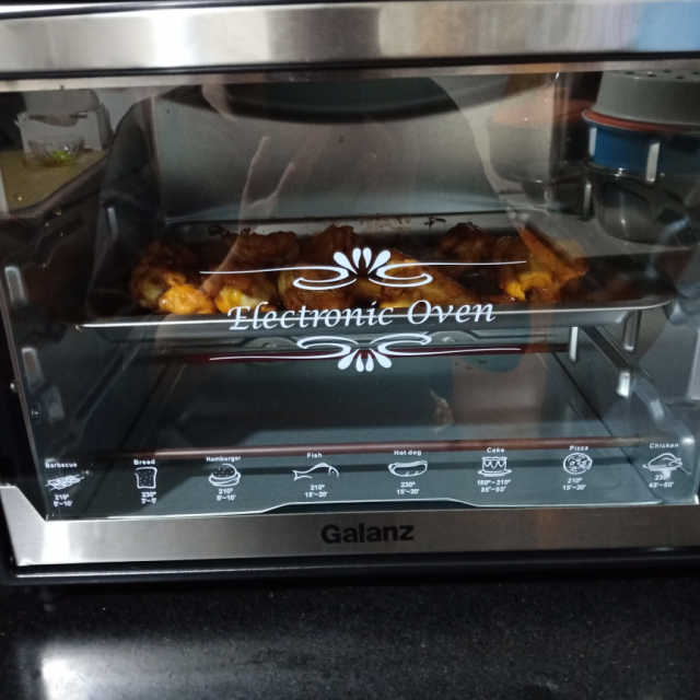 格兰仕(galanz) k12电烤箱上下发热管多层烤位设置家用烘焙多功能电