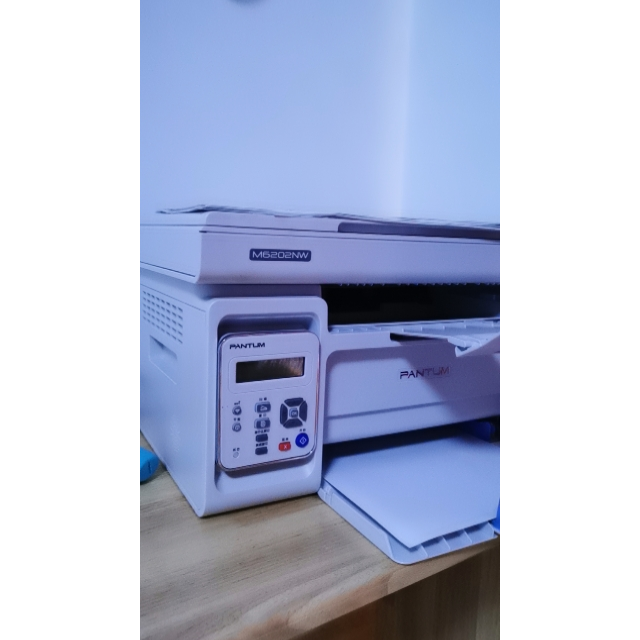 奔图(pantum) m6202nw 黑白激光多功能一体机有线/无线wifi打印复印