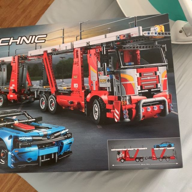 lego乐高technic机械组系列汽车运输车42098