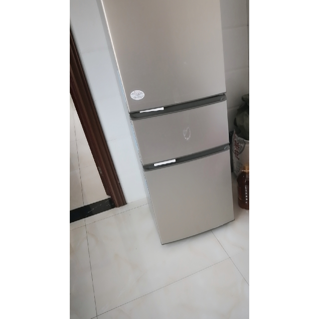 218升海尔三门冰箱家用 小冰箱 007软冷冻节能省电bcd-218stps 海尔三