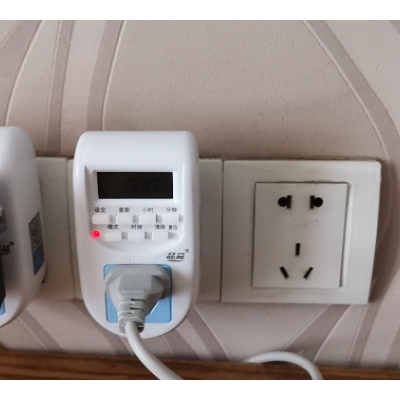 阿斯卡利定时器开关插座电动电瓶车充电自动断电智能时倒计时 【10a