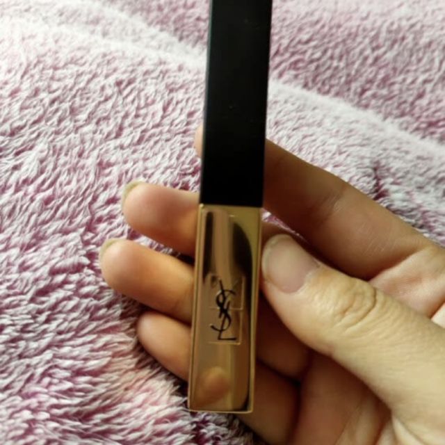 送礼盒礼袋圣罗兰ysl小金条细管口红23番茄红色保湿滋润显色不易脱妆