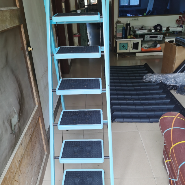 家用折叠梯子室内人字梯法耐四步梯五步梯爬梯加厚多功能扶梯伸缩梯子