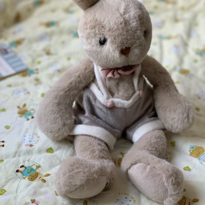 伽百利gabriel长耳兔子毛绒娃娃公仔公主玩具欧式正版可爱ins玩偶