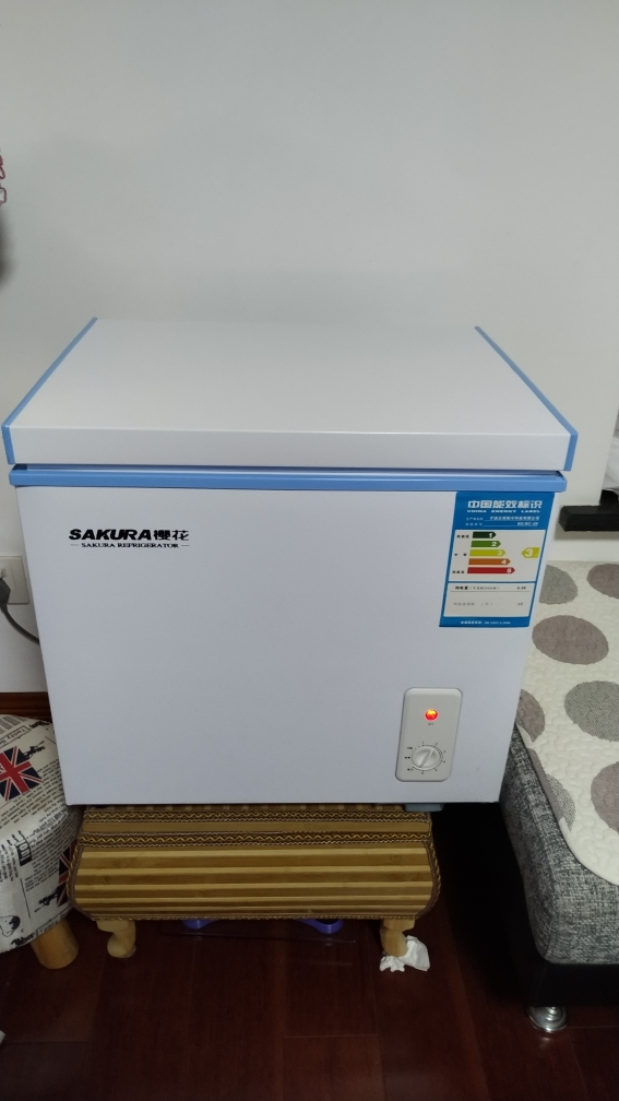樱花(sakura) 68升家用冰柜迷你 冷藏冷冻转换小型冷柜bd/bc-68晒单图