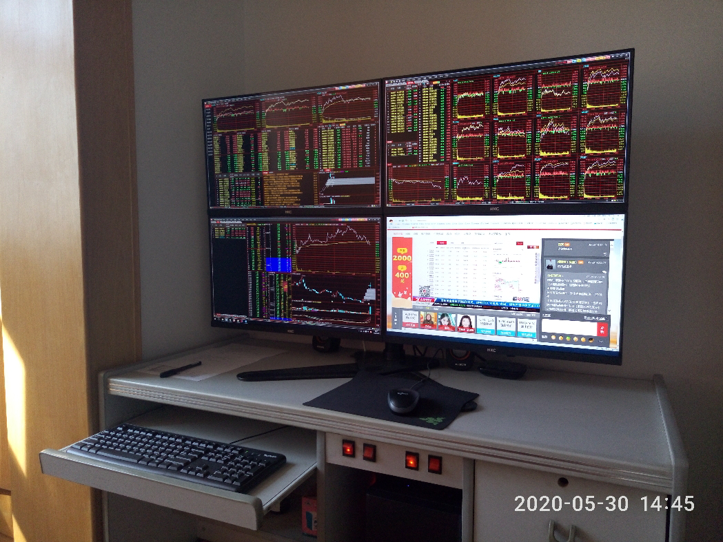 誉诺多屏电脑四屏办公炒股,多屏显示金融证券期货股票从容操盘, 专业