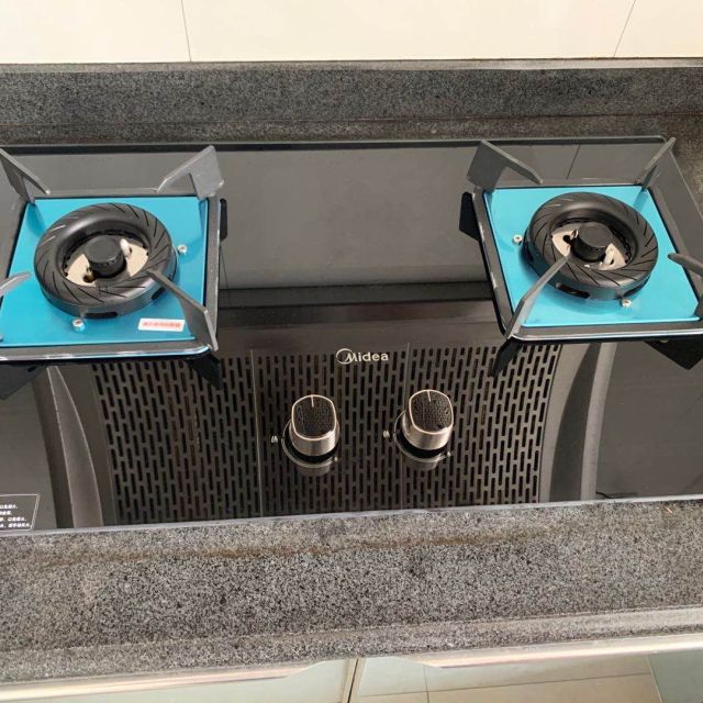 0kw大火力台式嵌入式厨房家用双灶煤气灶天然气灶具双眼灶高清大图