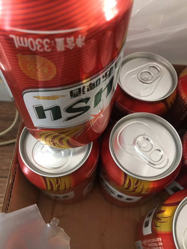 【乌苏啤酒】官方授权夺命大红乌苏新疆啤酒330ml*12易拉罐听装整箱