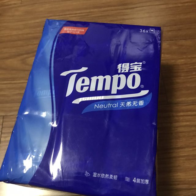 tempo/得宝 手帕纸 迷你4层*36包(天然无味) 纸手帕餐巾纸小包纸巾手