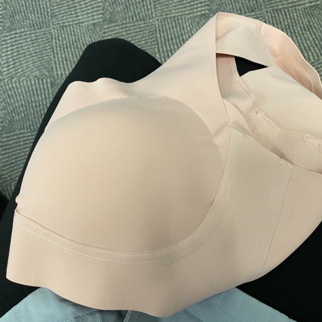 【品彩】泰国乳胶内衣无痕薄款美背文胸无钢圈加厚聚拢乳胶文胸防下垂