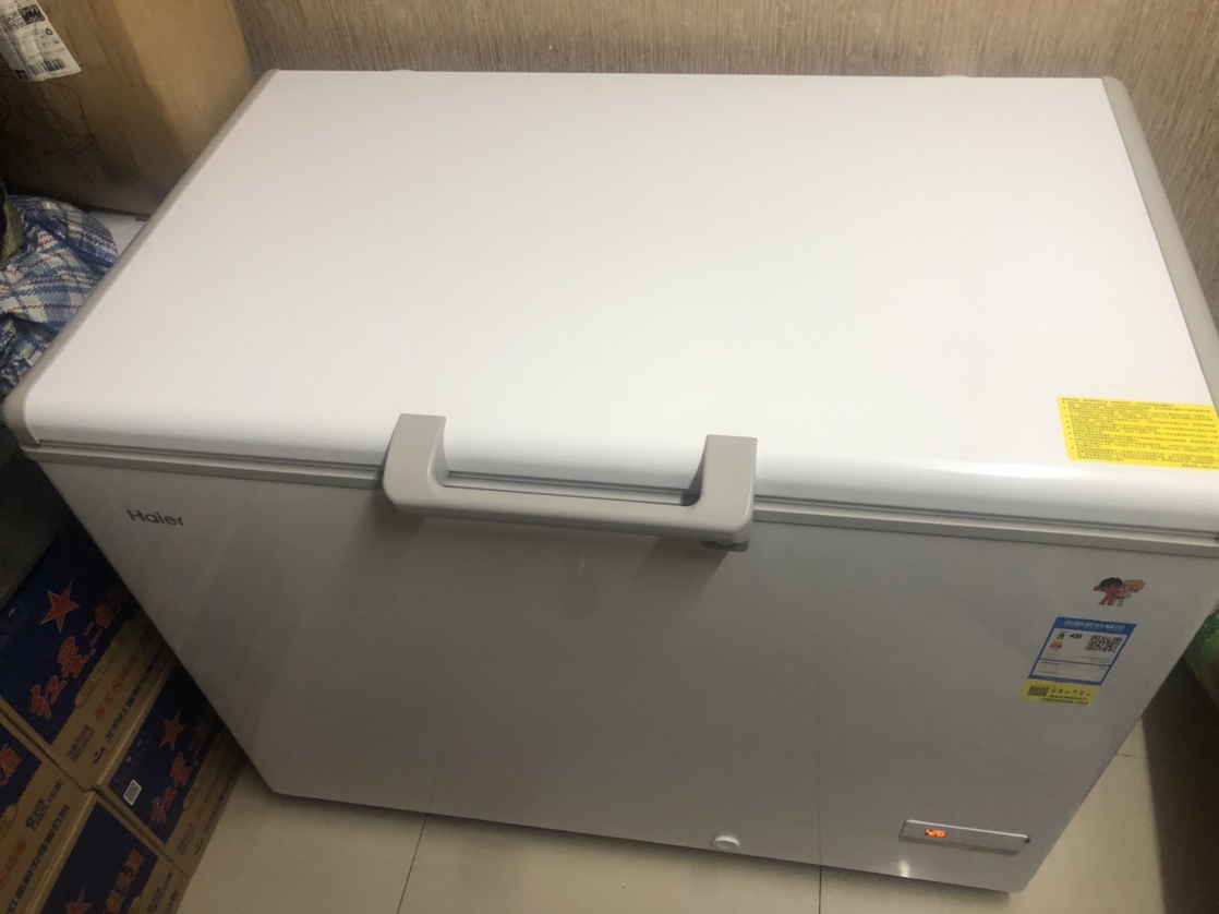 海尔(haier)bc/bd-320hem卧式冰柜320升商用冷柜-40度 冷藏冷冻转换柜