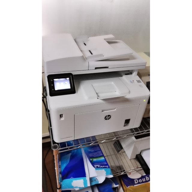惠普(hp)m227fdw 黑白激光多功能打印机一体机 手机无线wifi自动双面