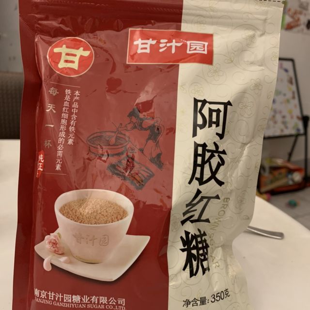 甘汁园阿胶红糖350g