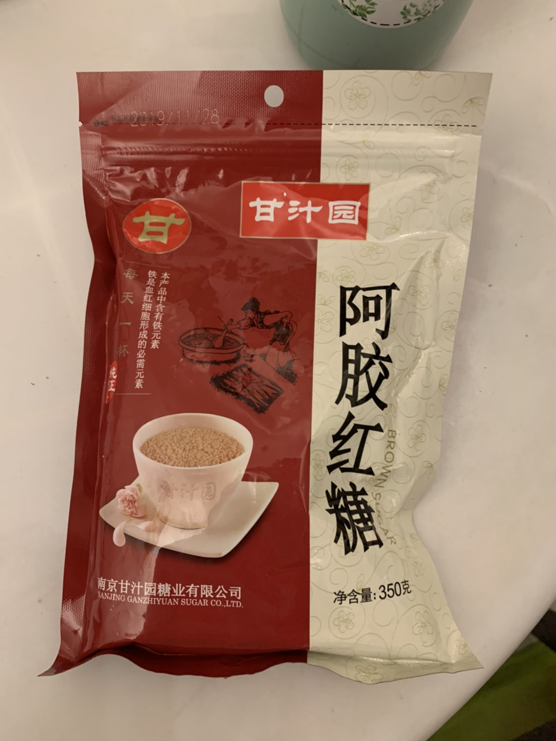 甘汁园 阿胶红糖 350g晒单图