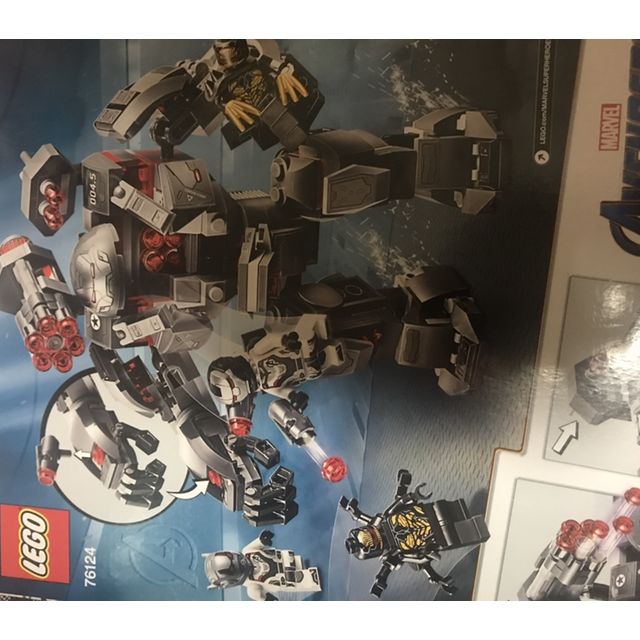 乐高战争机器重武装机甲76124积木玩具