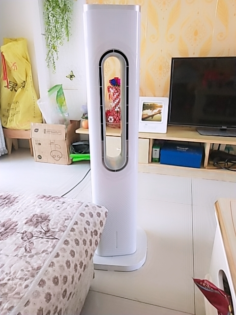 长虹(changhong)遥控电风扇家用宿舍制冷立式空气无叶移动空调扇cfs