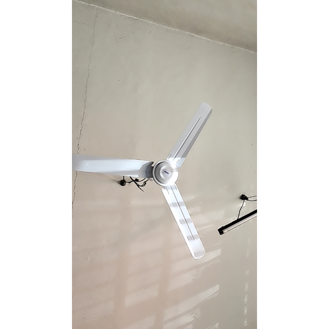 奥克斯吊扇家用客厅大风力铁叶工业吸顶56寸宿舍低噪大吊顶电风扇1400