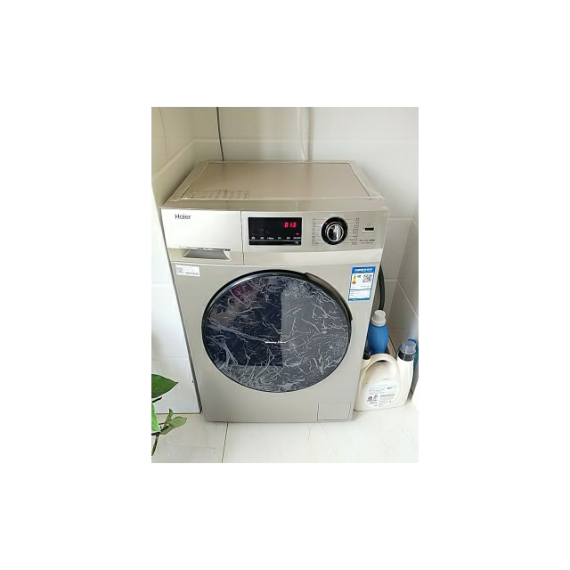 海尔haierg100108hb12g全自动滚筒洗衣机烘洗干一体机空气洗家用变频