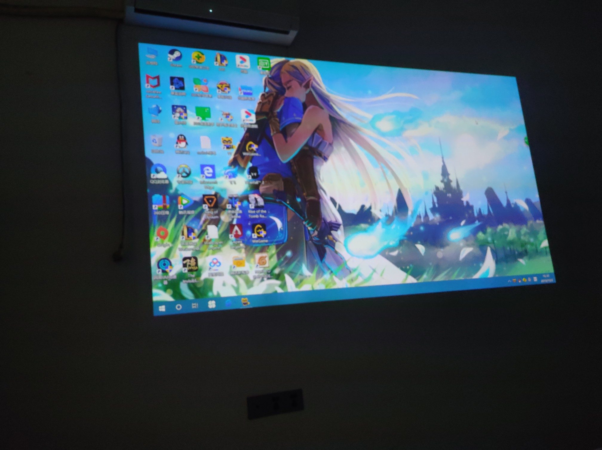 电视商用办公智能4k手机投影机家庭影院 安卓苹果手机无线同屏投屏