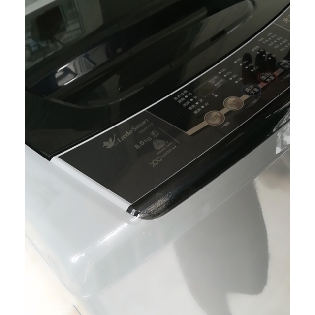 小天鹅(littleswan)洗衣机tb80v21d 8公斤kg全自动波轮洗衣机直驱变频