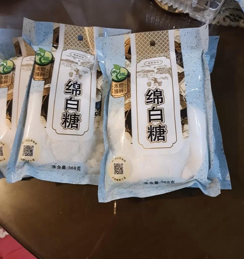 禾煜 绵白糖 368g/袋 厨房调料 调味品 糖霜糖粉 烘培原料 细腻绵柔