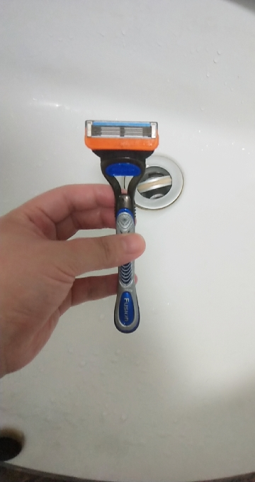 吉列(gillette)鋒隱剃鬚刀鋒速5刀片手動剃鬚刀吉利 鋒隱手動一刀架五