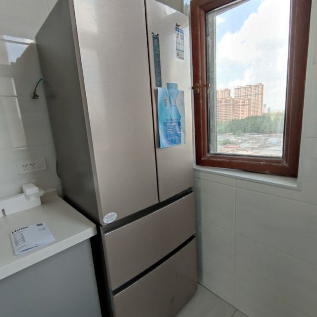 海尔haierbcd329wdvl329升法式多门四门风冷无霜冰箱一级能效双变频