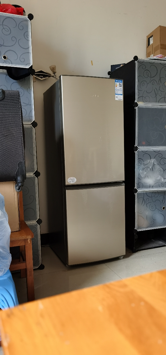 双门冰箱小型家用静音节能宿舍出租房办公室电冰箱 bcd-180tmps晒单图