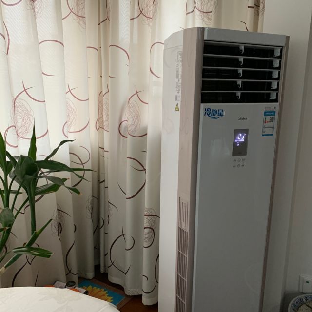 美的midea2匹定频家用客厅柜机空调大风口立式冷暖空调冷静星kfr51lw
