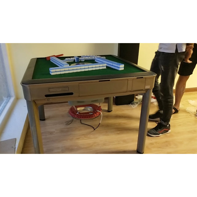 如喜过山车麻将机全自动静音过山车餐桌两用电动麻将机麻将桌斜口上牌