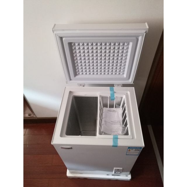 志高108升冰柜小型家用冷冻保鲜两用冷藏柜迷你冷柜节能小冰箱特价款