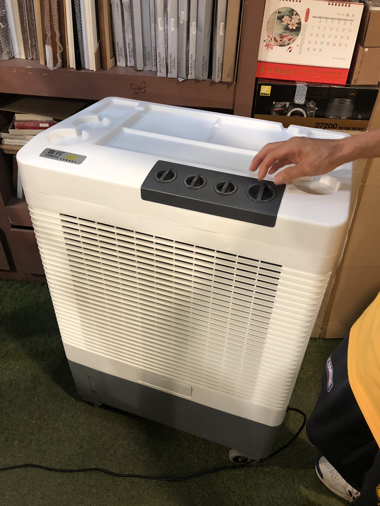 雷豹商用冷风机移动工业空调扇单冷水冷空调家用制冷风扇网吧厂房仓库