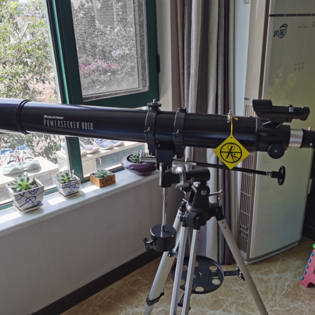 美国星特朗80eq折射式赤道仪式观星高倍高清夜视学生新手入门专业天文