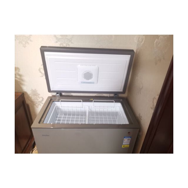 海尔haier200升家用冷柜大容量细胞级冷冻柜零下40度超低温商用冰柜一