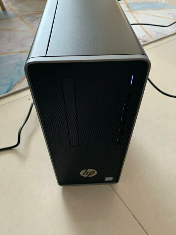 惠普(hp)战66 台式机 商用办公电脑主机(九代i3-9100 8g 1t机械 win10