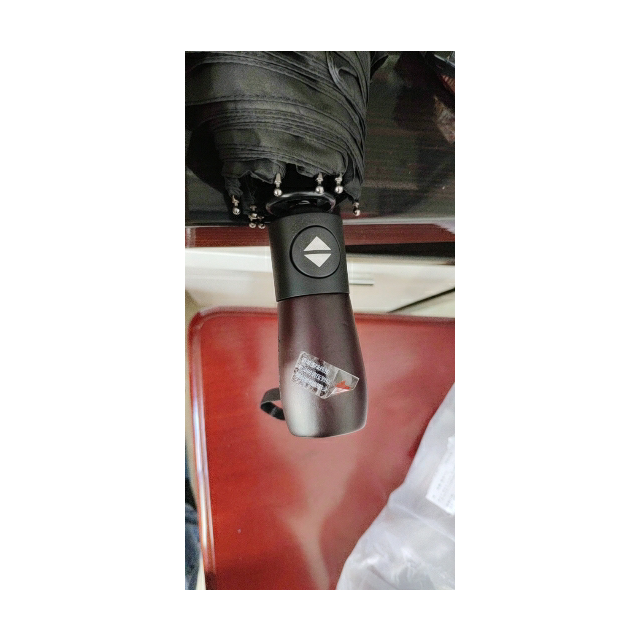 苏宁极物 超大自动折叠男女情侣大号防风加固加厚三折雨伞