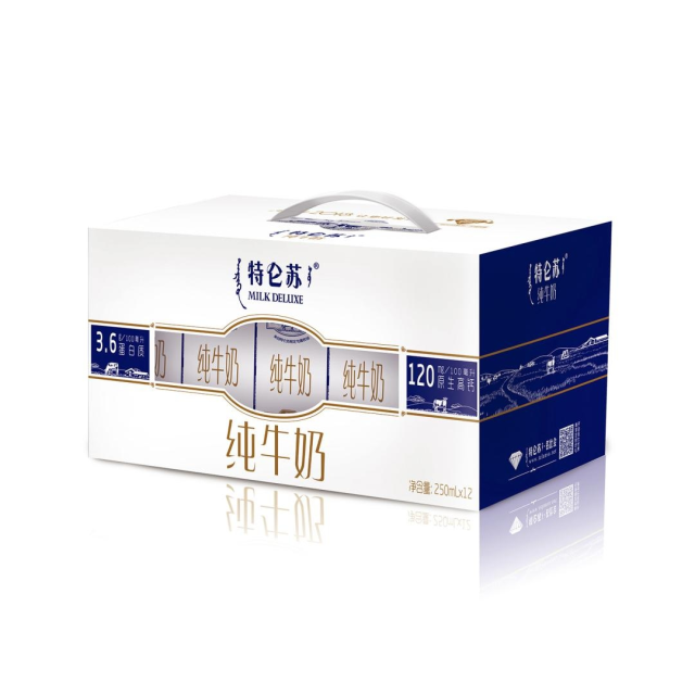 > 蒙牛特仑苏纯牛奶250ml*12盒商品评价 > 很好,喜欢喝,经济实.